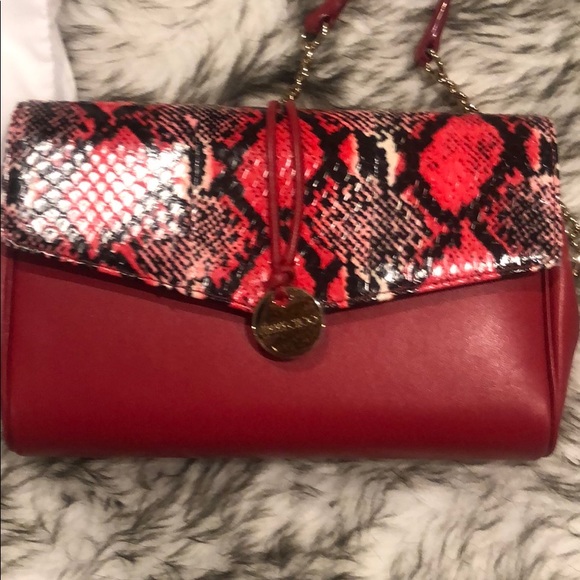 NWT SNAKESKIN JIMMY CHOO CROSSBODY - Picture 2 of 8